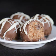 Chocolate Chip Cookie Truffles Recipe   | Gourmet Food World