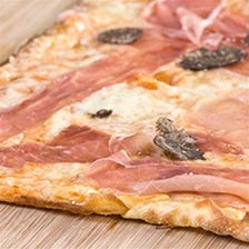 Prosciutto and Truffle Thin Crust Pizza