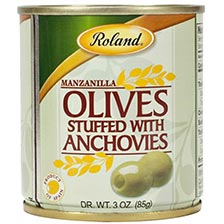 Anchovy Stuffed Green Olives