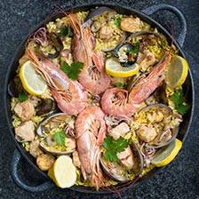 Seafood Paella Recipe