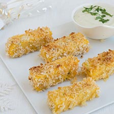 Crispy Polenta Sticks With Gorgonzola Dip Recipe 