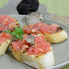  Fresh Truffle Crostini Appetizer Recipe