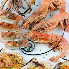 Grilled Seafood With Spiced Citrus Sauce Recipe