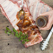 Tender Pork Ribs With DIY Barbeque Sauce Recipe