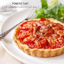 A Fresh Summer Meal: Goat Cheese Tart