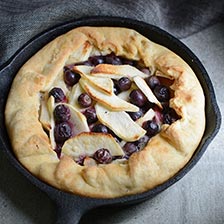 Apple and Blueberry Galette Recipe