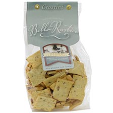 Italian Crostini Crackers with Sea Salt & Cracked Pepper