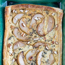 Blue Cheese And Pear Tart Recipe