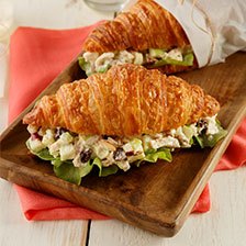 Citrus-Baked Chicken Salad Croissants