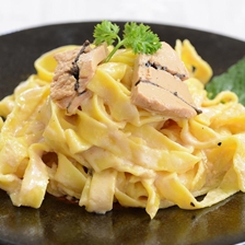 Easy Pasta with Truffle Foie Gras Recipe