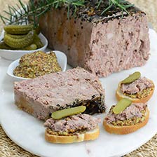 Country Pate with Black Pepper - Party Size