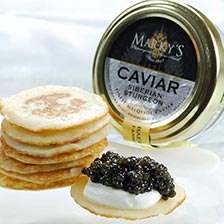 Osetra Baerii Siberian Caviar Gift Set