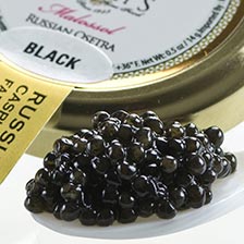 Osetra Karat Black Russian Caviar - Malossol, Farm Raised