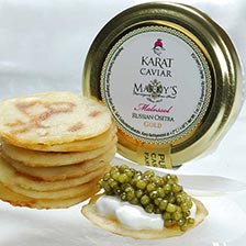 Osetra Karat Gold Russian Caviar Gift Set