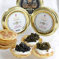 Russian Osetra Classic and Karat Caviar Taster Set