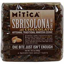 Sbrisolona Al Cioccolato - Traditional Italian Chocolate Cookie