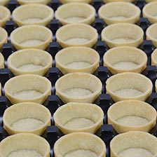 Mini Round Unsweetened Tartelettes - Butter 1.3"