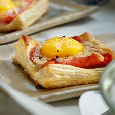 Puff Pastry Breakfast Croque Madame Recipe