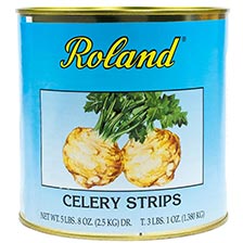 Celery Root Strips