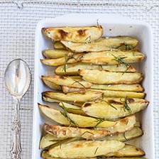 Polenta Fingers With Gorgonzola Cream Cheese Dip Recipe