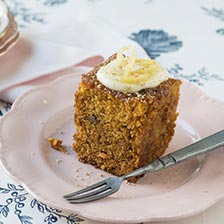 Spiced Carrot Cake With Cream Cheese Frosting