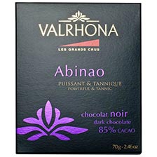 Valrhona Abinao Dark Chocolate Bar - 85%
