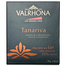 Valrhona Tanariva Milk Chocolate Bar - 33%