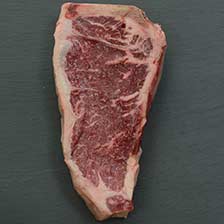 Wagyu Bone-In Strip Loin, MS3, Whole