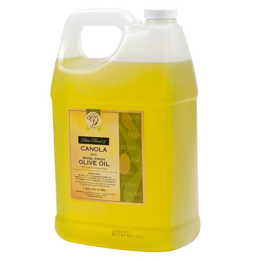 75% Canola, 25% Extra Virgin Olive Oil Blend by Gourmet Imports