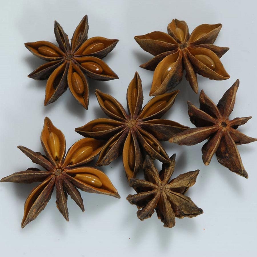 Whole Star Anise Pods | Chinese Star Anise | Dried Anise Star