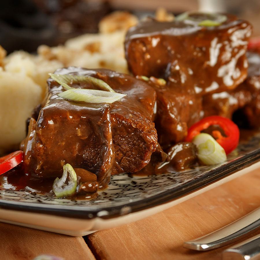 Dutch Oven Braised Short Ribs Recipe Gourmet Food World