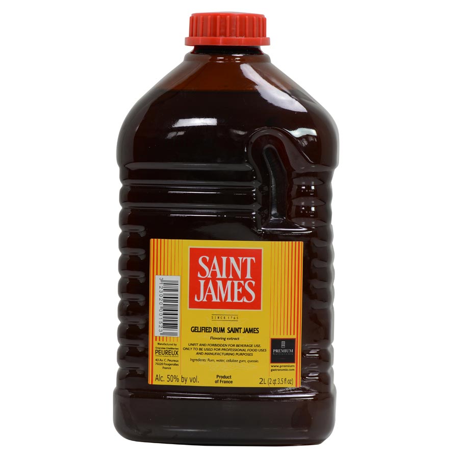 St. James Rum Extract Gelified Rum Flavor Extract