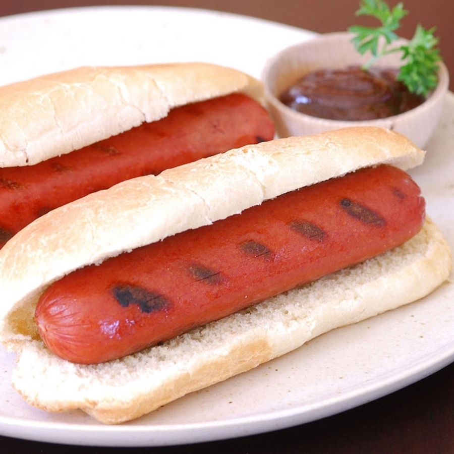 Wagyu Beef Skinless Hot Dogs 6 inch