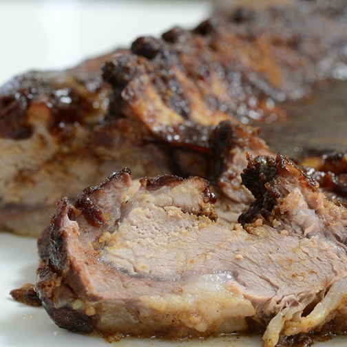 Barbeque Iberico Pork Loin Roast Recipe | Gourmet Food World