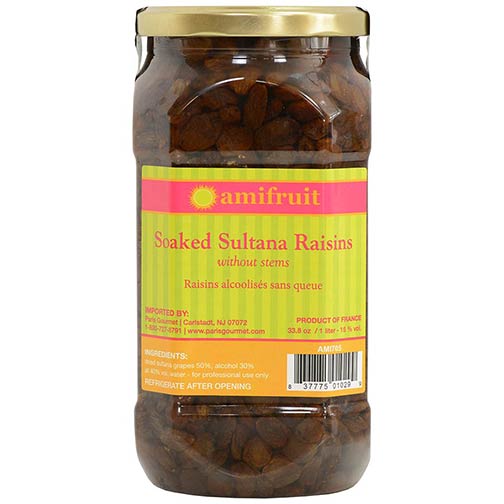 Sultana Raisins in Spiced Rum