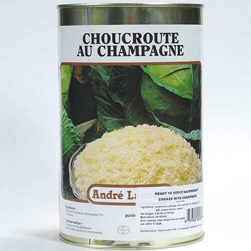 Sauerkraut with Champagne