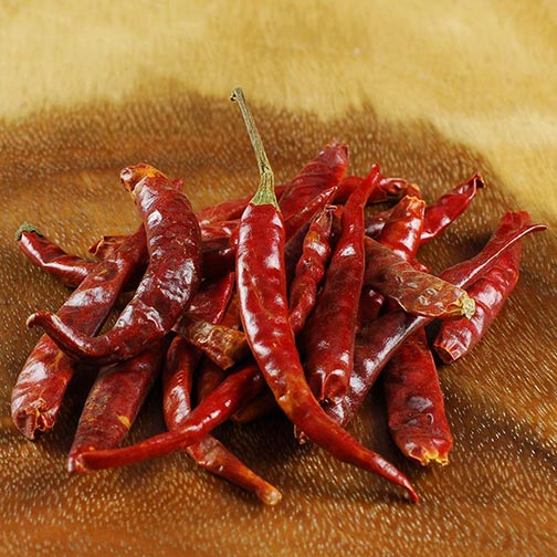 Arbol Chili Peppers - Dried