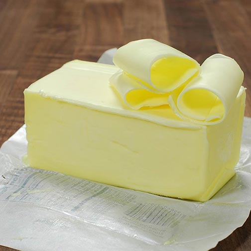 Butter unsalted 83%