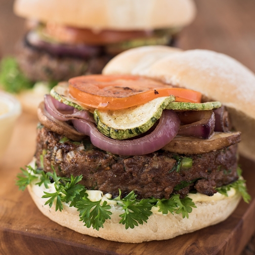 Cervena Venison Burger Recipe | Gourmet Food World