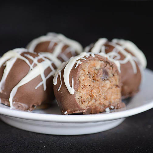 Chocolate Chip Cookie Truffles Recipe   | Gourmet Food World