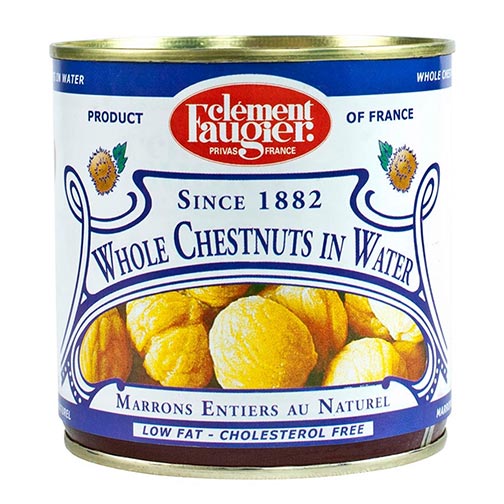 Whole Peeled Chestnuts in Water