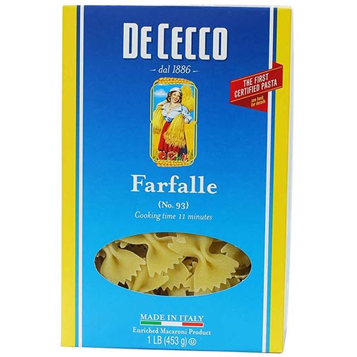 De Cecco Pasta - Farfalle - no. 93