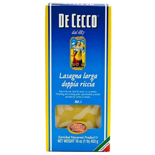 De Cecco Pasta - Lasagna - no. 1