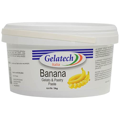 Banana Gelato and Pastry Paste