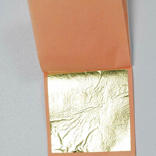 Edible Gold Leaf For Cakes - Gold Leaf Foil Sheets for Decorating Cakes