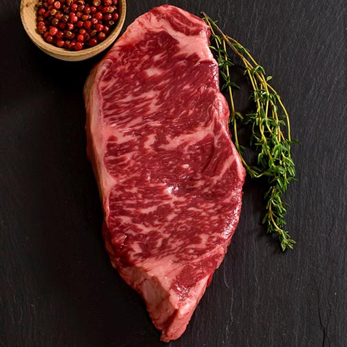 Wagyu Beef New York Strip - MS7 - Whole