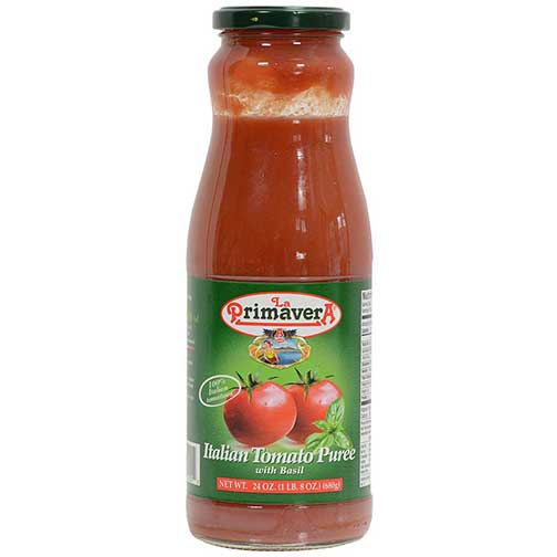 Italian Tomato Puree with Basil