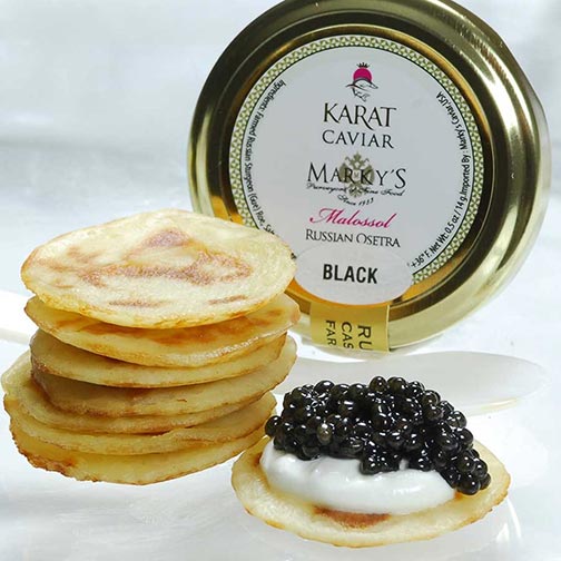 Osetra Karat Black Caviar Gift Set