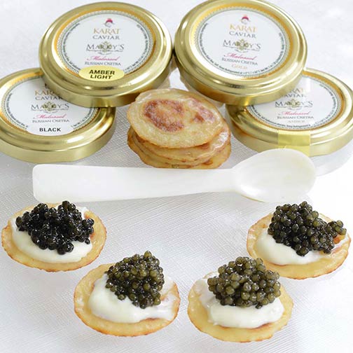 Osetra Karat Caviar Sampler Gift Set