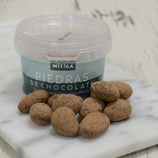 Spanish Piedras de Chocolate - Cocoa Dusted Chocolate Almonds